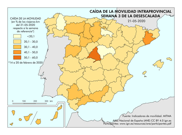 Archivo:Espana Caida-de-la-movilidad-intraprovincial.-Semana-3-de-la-desescalada 2020 mapa 18245 spa.jpg