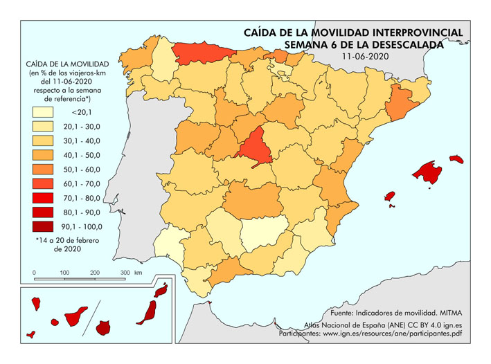 Archivo:Espana Caida-de-la-movilidad-interprovincial.-Semana-6-de-la-desescalada 2020 mapa 18255 spa.jpg