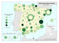 Espana Emigracion-media-interior 2011-2014 mapa 14694 spa.jpg