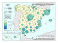 Espana Indicador-de-fecundidad-2001--2011 2001-2011 mapa 18770 spa.jpg