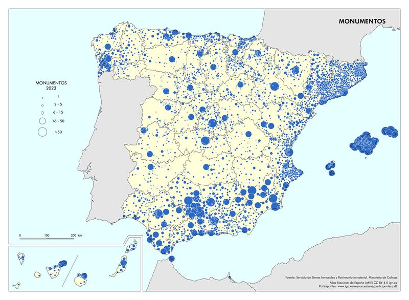 Archivo:Espana Monumentos 2023 mapa 19026 spa.jpg