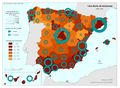 Espana Tasa-Bruta-de-Natalidad 1975 mapa 12425 spa.jpg
