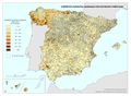 Espana Superficie-municipal-quemada-por-incendios-forestales 2001-2010 mapa 15026 spa.jpg