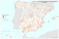 Espana Fallecidos-y-heridos-hospitalizados-en-accidente-trafico-por-hab.-Vias-urbanas 2013 mapa 13758 spa.jpg