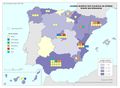 Espana Mujeres-muertas-por-violencia-de-genero-segun-nacionalidad 2011 mapa 12901 spa.jpg