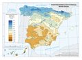 Espana Evapotranspiracion-potencial-media-anual 1996-2016 mapa 15571 spa.jpg