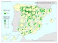 Espana Superficie-cultivada-de-guisantes-secos 2006 mapa 12023 spa.jpg