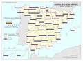 Espana Longitud--de-la-red-de-carreteras-segun-tipo-de-via 2010 mapa 12761 spa.jpg