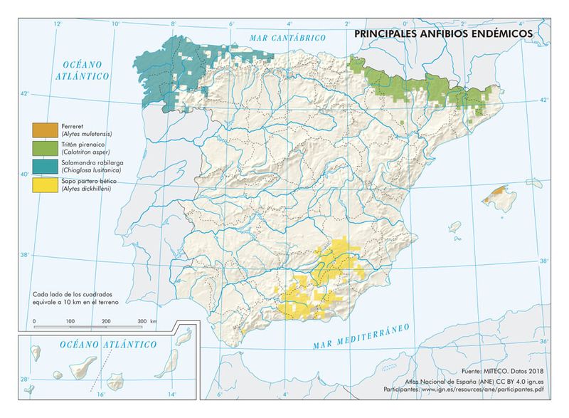 Archivo:Espana Principales-anfibios-endemicos 2018 mapa 19318 spa.jpg