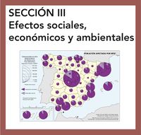 Sección III: Efectos sociales, económicos y ambientales