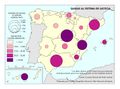 Espana Quejas-al-sistema-de-justicia 2015 mapa 16177 spa.jpg