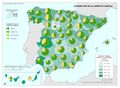Espana Superficie-forestal 2008 mapa 12660 spa.jpg
