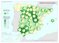 Espana Superficie-cultivada-de-girasol 2006 mapa 12025 spa.jpg