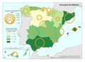 Espana Natalidad-de-empresas 2013 mapa 15030 spa.jpg