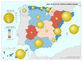 Espana Gasto-Total-de-los-Turistas-Internacionales 2012-2013 mapa 13476 spa.jpg