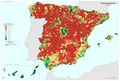 Espana Indice-de-dependencia 2001 mapa 12326 spa.jpg