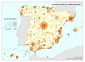 Mapa de municipios de más de 10.000 habitantes. 2019. España.jpg