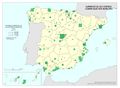Espana Superficie-de-los-centros-comerciales-por-municipio 2012 mapa 14333 spa.jpg