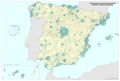 Espana Trabajadores-de-servicios-financieros--seguros-y-fondos-de-pensiones-por-municipio 2015 mapa 14752 spa.jpg