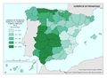 Espana Superficie-de-frondosas 2016 mapa 14969 spa.jpg