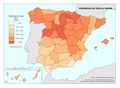 Espana Esperanza-de-vida-al-nacer 2021 mapa 18707 spa.jpg