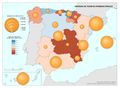 Espana Entrada-de-Turistas-Internacionales 2009-2010 mapa 12544 spa.jpg
