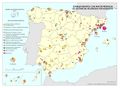 Espana Establecimientos-con-mayor-presencia-de-sustancias-peligrosas-por-municipio 2015 mapa 15111 spa.jpg