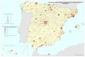 Espana Peatones-fallecidos-y-heridos-hospitalizados-en-accidente-trafico.-Vias-urbanas 2013 mapa 13748 spa.jpg