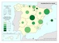 Espana Valoracion-de-la-salud 2011 mapa 15037 spa.jpg