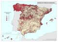 Espana Incendios-en-terminos-municipales 2001-2010 mapa 15027 spa.jpg