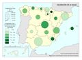 Espana Valoracion-de-la-salud 2015 mapa 15324 spa.jpg