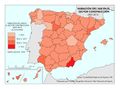 Espana Variacion-del-VAB-en-el-sector-construccion 2007-2012 mapa 14408 spa.jpg