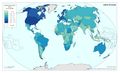 Mundo Gasto-en-salud-en-el-mundo 2014 mapa 15936 spa.jpg