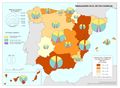 Espana Trabajadores-en-el-sector-comercial 2008-2013 mapa 14318 spa.jpg