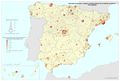 Espana Peatones-fallecidos-y-heridos-hospitalizados-en-accidente-trafico.-Vias-urbanas 2014 mapa 14129 spa.jpg