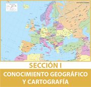 Sección I: Conocimiento geográfico y cartografía