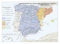 Espana Administracion-de-la-justicia-real-ordinaria-en-el-siglo-XVI.-Corregimientos 1371-1699 mapa 15740 spa.jpg