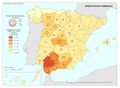 Espana Produccion-de-garbanzos 2006 mapa 11864 spa.jpg