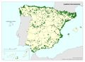 Espana Camping-por-municipio 2015 mapa 14890 spa.jpg