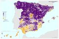 Espana Indice-de-envejecimiento 2001 mapa 12296 spa.jpg