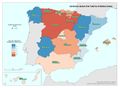 Espana Estancia-media-por-turista-internacional 2009-2010 mapa 12601 spa.jpg