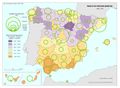 Espana Indice-de-envejecimiento-provincial 1991 mapa 12295 spa.jpg