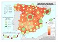 Espana Tasa-media-de-nupcialidad 2011-2021 mapa 18786 spa.jpg