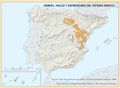 Espana Sierras,-valles-y-depresiones-del-Sistema-Iberico 2004 mapa 16538 spa.jpg