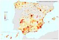 Espana Indice-comercial-en-los-municipios-de-mas-de-1.000-habitantes 2011 mapa 14336 spa.jpg