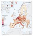 Europa Densidad-de-poblacion-en-la-Union-Europea 2019 mapa 18193 spa.jpg