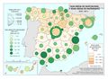 Espana Tasa-media-de-nupcialidad 2001-2011 mapa 18777 spa.jpg