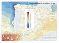 Espana Temperatura-media-en-la-superficie-del-mar 1900-2013 mapa 14674 spa.jpg
