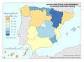 Espana Satisfaccion-con-el-funcionamiento-del-sistema-sanitario-publico 2015 mapa 15063 spa.jpg