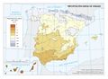 Espana Precipitacion-media-de-verano 1981-2010 mapa 15419 spa.jpg